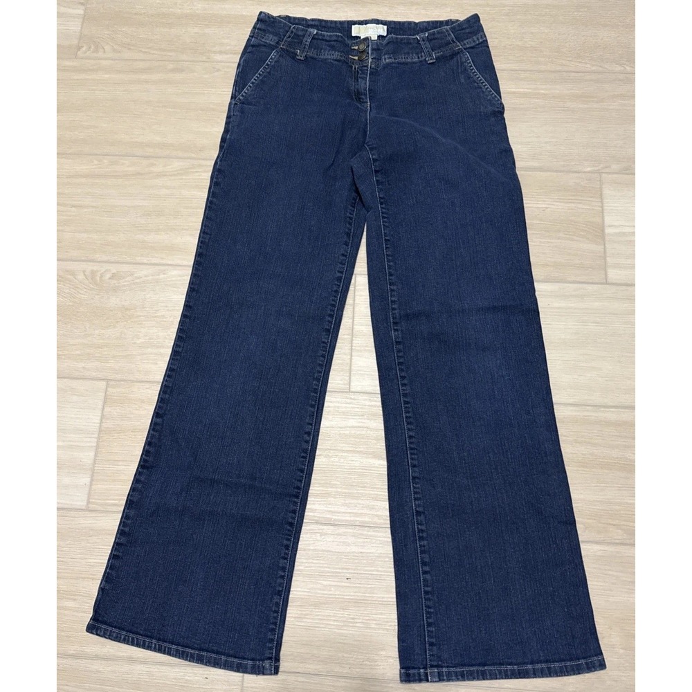 Michael Kors Women's Flare Jeans Size 8 Medium Wash EUC
